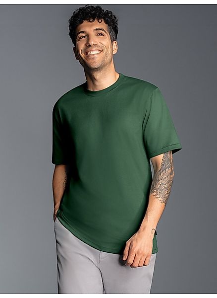 Trigema T-Shirt TRIGEMA T-Shirt DELUXE Baumwolle günstig online kaufen