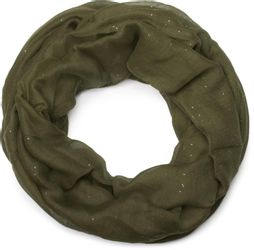 styleBREAKER Loop Loop mit Glitzer unifarben, günstig online kaufen