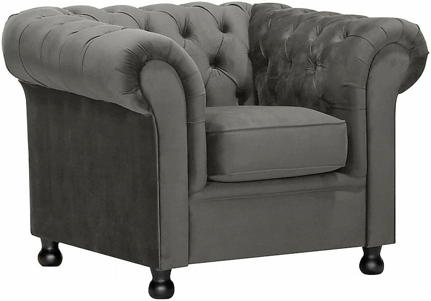 Home affaire Sessel "Chesterfield Home" mit edler Knopfheftung und typische günstig online kaufen