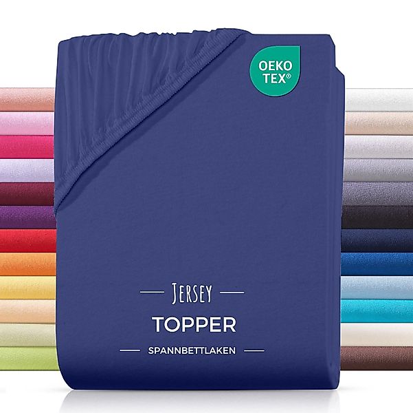 Carpe Sonno Spannbettlaken Topper Spannbetttuch Jersey günstig online kaufen