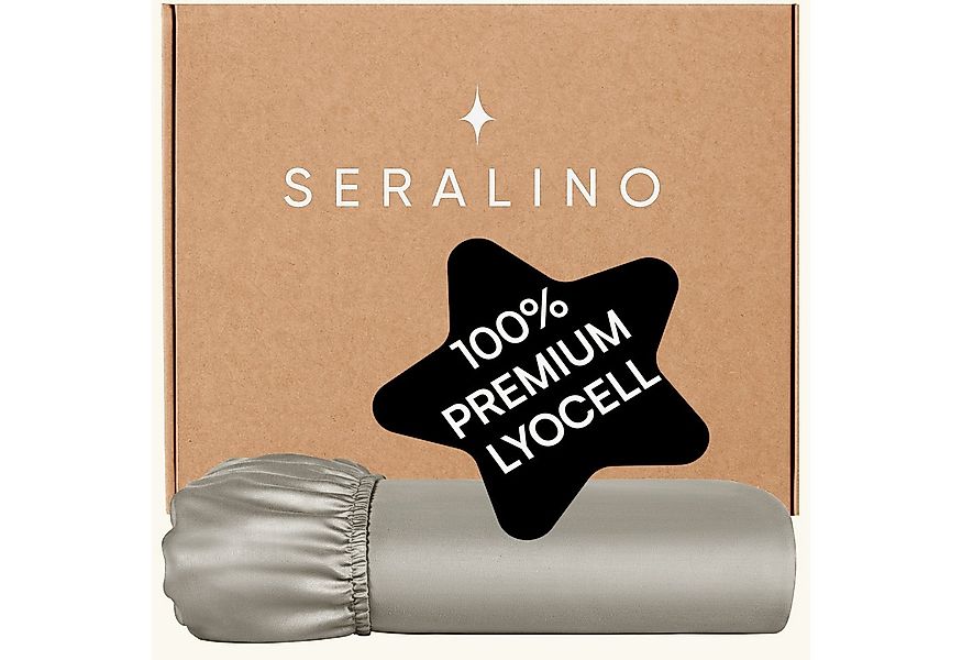 Seralino Spannbettlaken 100% Lyocell (Tencel), weiches, atmungsaktives Span günstig online kaufen