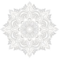 Jumpeak Wanddekoobjekt Mandala-Formige Wanddekorationen, Geschichtete Muste günstig online kaufen