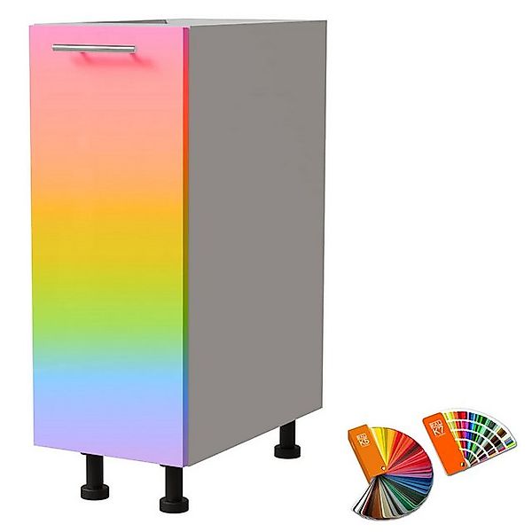 Feldmann-Wohnen Unterschrank Brerra (D1D/30, 1-türig (Holztür), 1 Einlegebo günstig online kaufen