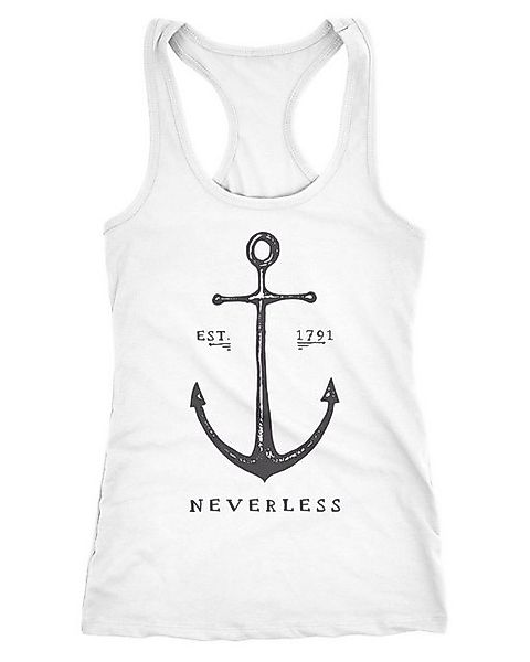 Neverless Tanktop Damen Tank-Top Anker Racerback Neverless® günstig online kaufen