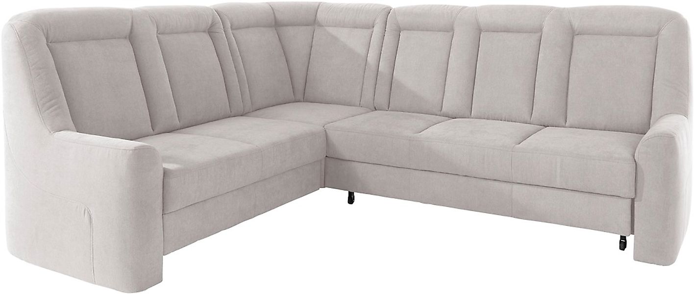 sit&more Ecksofa »Melissa L-Form«, klassisches Polsterprogramm, wahlweise B günstig online kaufen