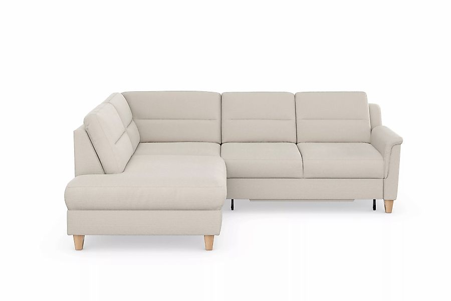 sit&more Ecksofa "Farö L-Form", inklusive Federkern, wahlweise mit Bettfunk günstig online kaufen