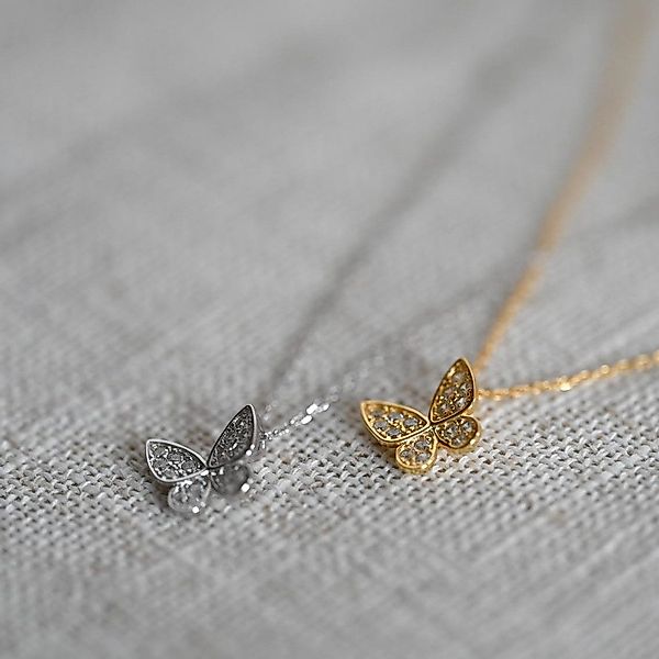 Runde Perlé Kette mit Anhänger zarte Kette mit großer Perle, handgefertigte günstig online kaufen