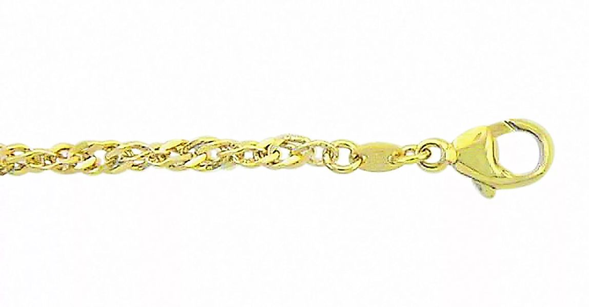 Adelia´s Goldarmband "Damen Goldschmuck 333 Gold Singapur Armband 19 cm", 1 günstig online kaufen