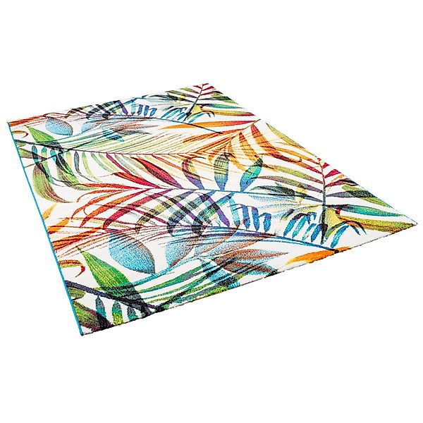 Pergamon Designteppich Designer Teppich Faro Tropical Bunte Zweige, Rechtec günstig online kaufen