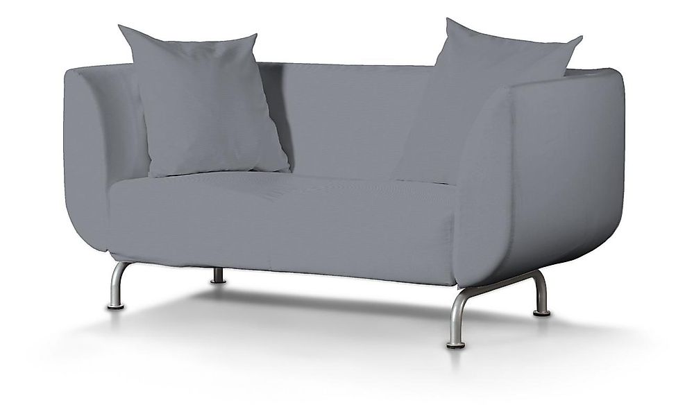 Bezug für Strömstad 2-Sitzer Sofa, grau, Bezug für Sofa Stromstad 2-sitzer, günstig online kaufen