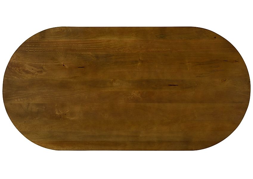 Massivmoebel24 Esstisch BARCELONA (Massivholz, Massivholztisch), oval Mango günstig online kaufen