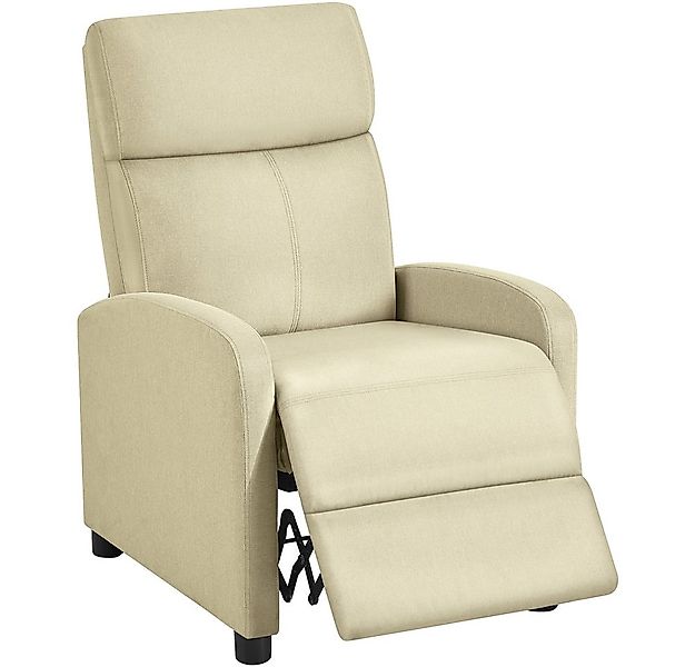 Yaheetech Relaxsessel Loungesessel mit Liegefunktion, Fernsehsessel Einzels günstig online kaufen