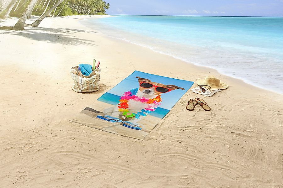 good morning Strandtuch Mikrofaser Strandtuch Liegetuch günstig online kaufen