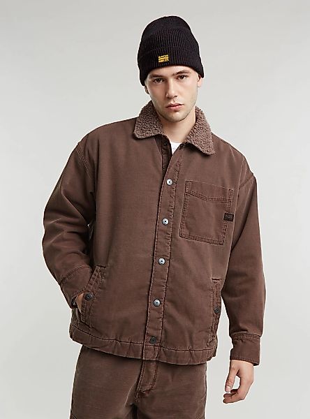 G-STAR Jeansjacke "Boxy Fit Sherpa Jacke" günstig online kaufen