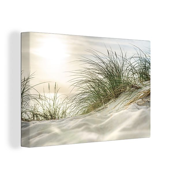 OneMillionCanvasses® Leinwandbild Wattenmeer - Dünen - günstig online kaufen