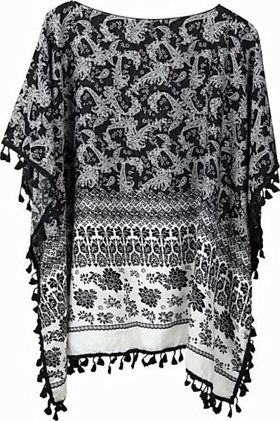 Capelli New York Blusenkimono Leichte Tunika im Poncho-Stil günstig online kaufen