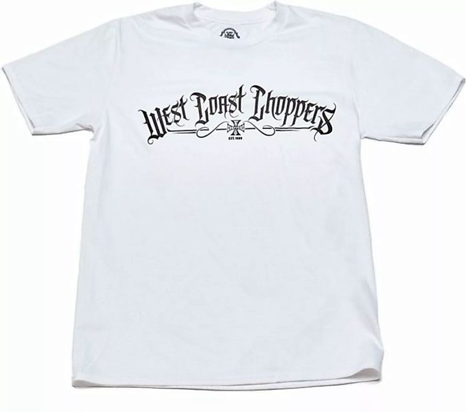 West Coast Choppers T-Shirt Gothique Tee White günstig online kaufen