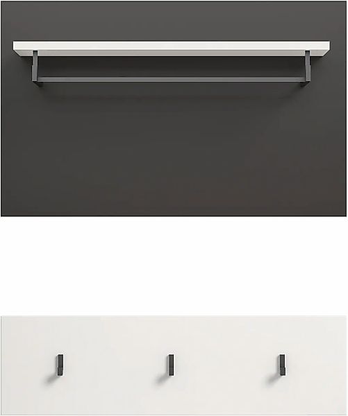 Home affaire Garderobenpaneel "REHAT, TOPSELLER, 2-teilig, bestehend aus: P günstig online kaufen