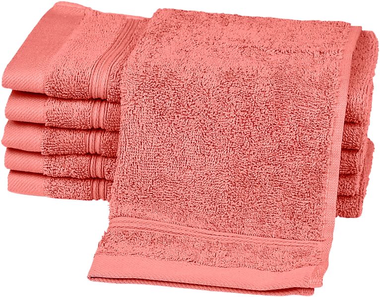 ROSS Gästehandtücher Rubin, Frottier (Packung, 6-St), günstig online kaufen