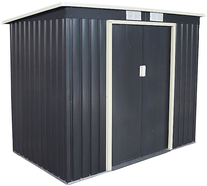 KONIFERA Gerätehaus "Max" aus langlebigem Metall, BxT: 213x130 cm, inklusiv günstig online kaufen