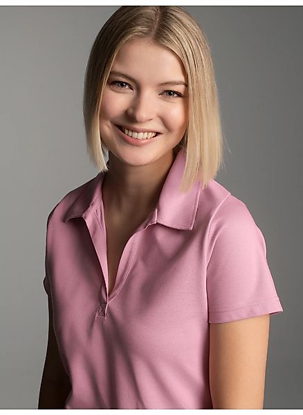 Trigema Poloshirt "TRIGEMA Poloshirt ohne Knopfleiste" 1 Stk. günstig online kaufen