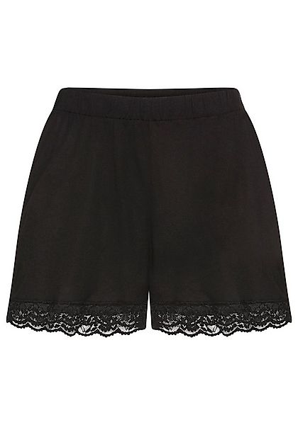 LASCANA Schlafhose (1-teilig) mit Spitzenbesatz am Beinsaum günstig online kaufen