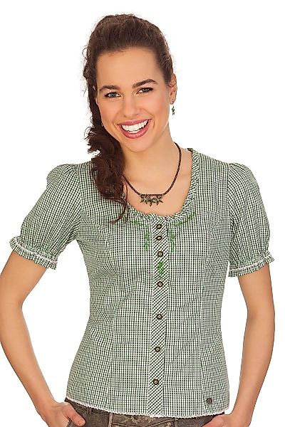 Spieth & Wensky Trachtenbluse Trachtenbluse - GRAFENAU - aqua, grün günstig online kaufen