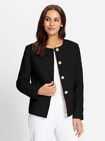 Witt Blusenblazer Bouclé-Blazer Langarm günstig online kaufen
