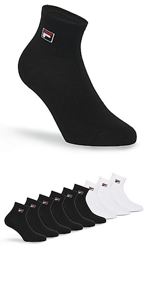Fila Kurzsocken UNISEX QUARTER PLAIN SOCKS (9-Paar) mit Logo-Schriftzug günstig online kaufen