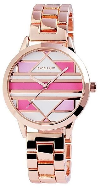 EXCELLANC Quarzuhr 151035500016 Excellanc Damenuhr mit Metallarmband günstig online kaufen
