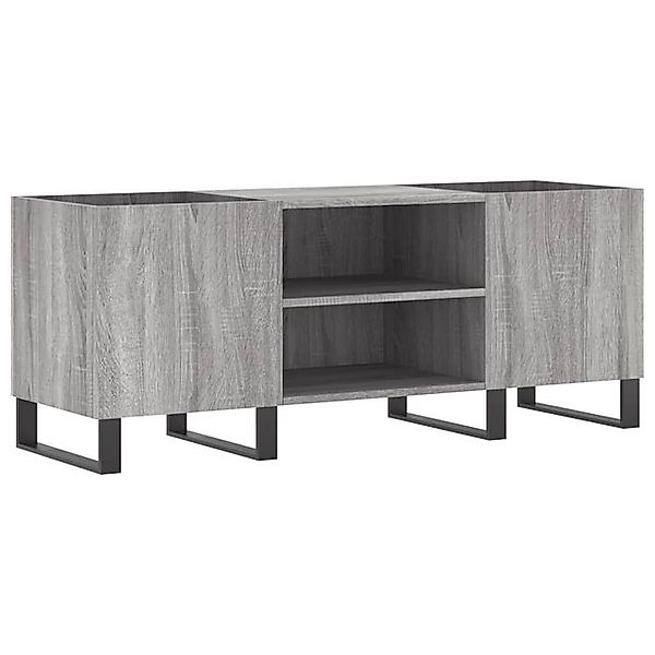 vidaXL Media-Regal Plattenschrank Grau Sonoma 121x38x48 günstig online kaufen