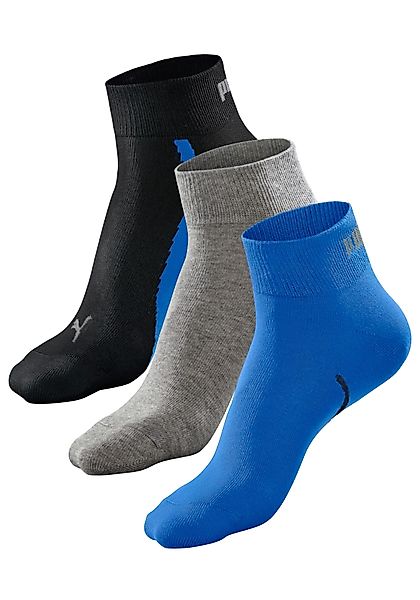 PUMA Kurzsocken "PUMA UNISEX LIFESTYLE QUARTER 3P" 3 Paar, 3 Stk. tlg. mit günstig online kaufen