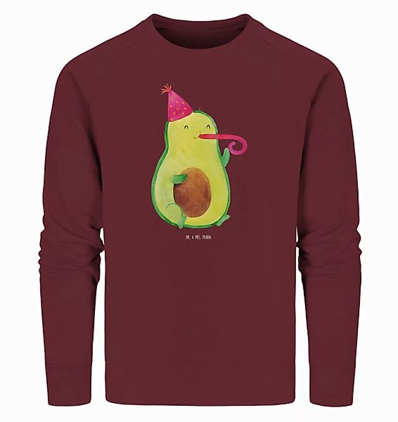 Mr. & Mrs. Panda Longpullover Avocado Feier Größe XXL - Burgundy - Geschenk günstig online kaufen