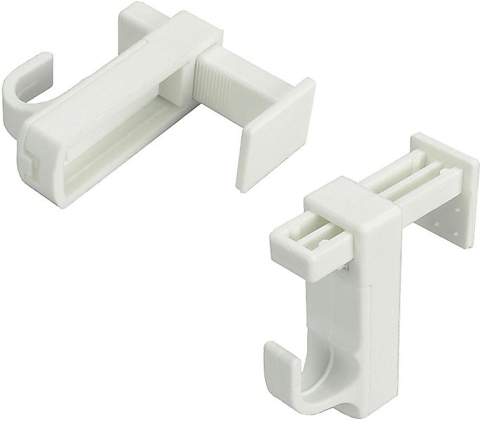 Liedeco Klemmträger, Cafehausstangen, Scheibenstangen, (Set, 2-tlg), günstig online kaufen