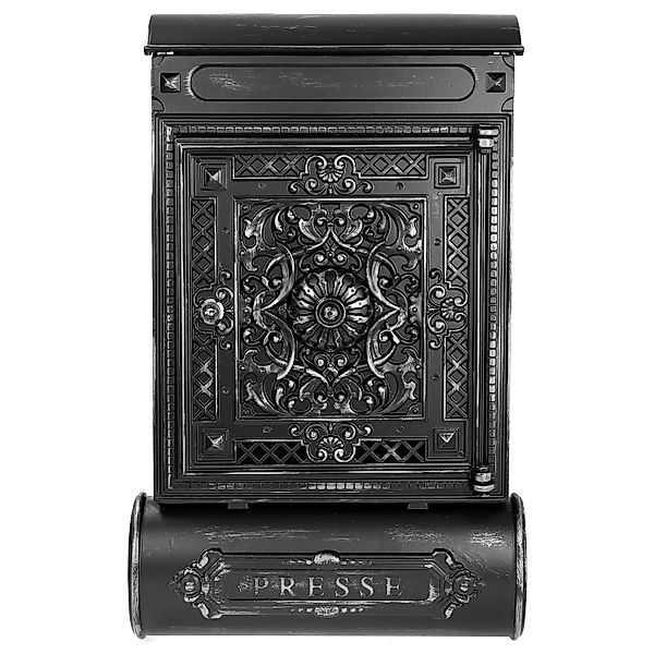 HMF 512-09 Briefkasten Antik Zeitungsfach Vintage Postkasten Aluguss  57 x günstig online kaufen