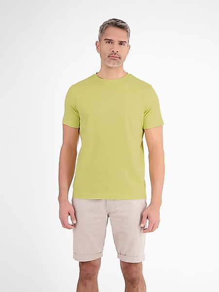 LERROS T-Shirt "LERROS Basic T-Shirt mit Logostitch" günstig online kaufen