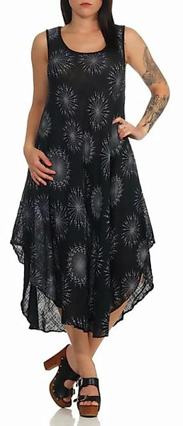 CLEO STYLE Sommerkleid Sommerkleid Dame 45 Schwarz 36-42 günstig online kaufen