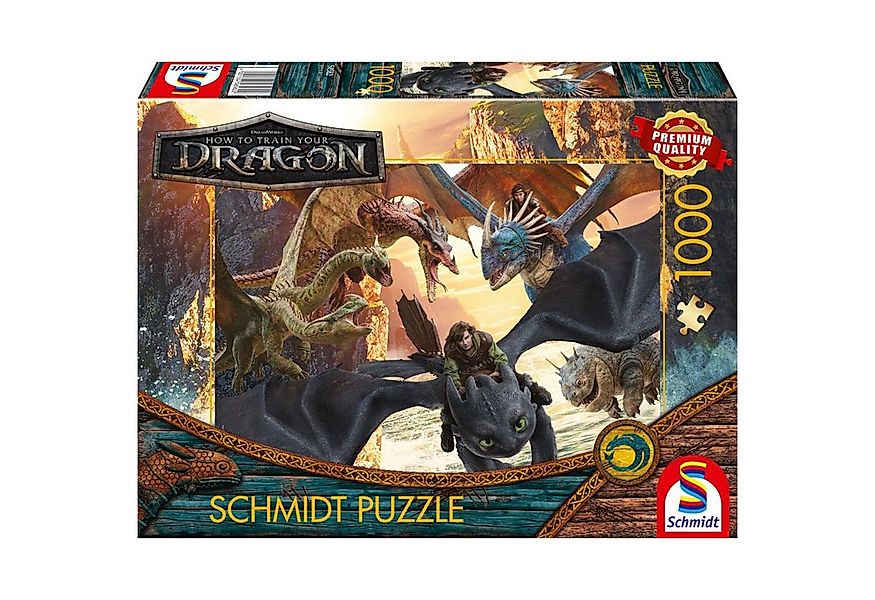 Schmidt Spiele Puzzle Schmidt Spiele Drachenzähmen leicht gemacht: Ready, 1 günstig online kaufen