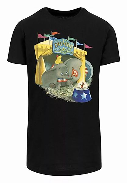 F4NT4STIC Kurzarmshirt F4NT4STIC Herren Disney Dumbo Circus with Shaped Lon günstig online kaufen