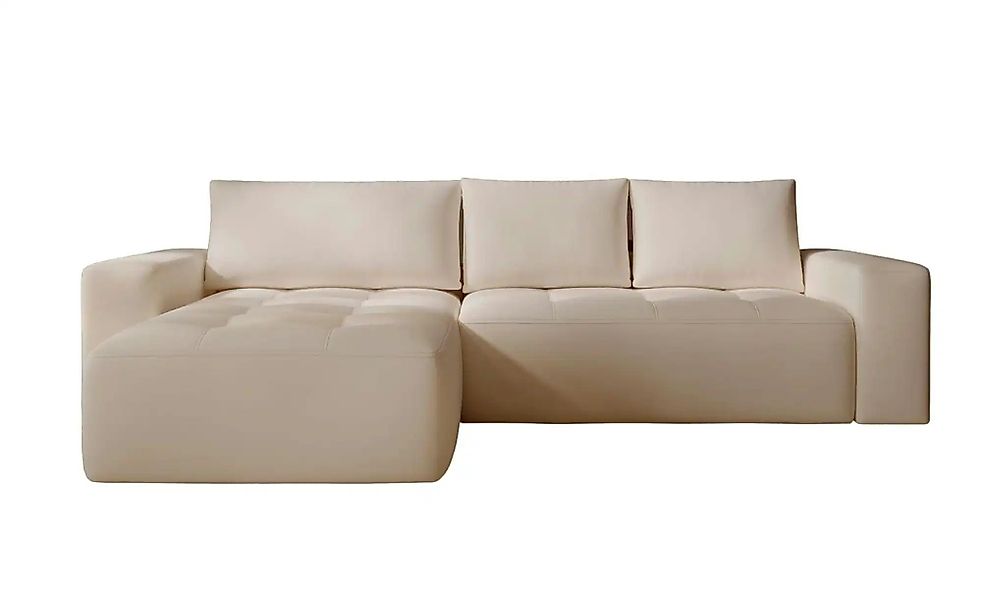 Ecksofa  Portland ¦ beige ¦ Maße (cm): B: 250 H: 76 Polstermöbel > Sofas > günstig online kaufen