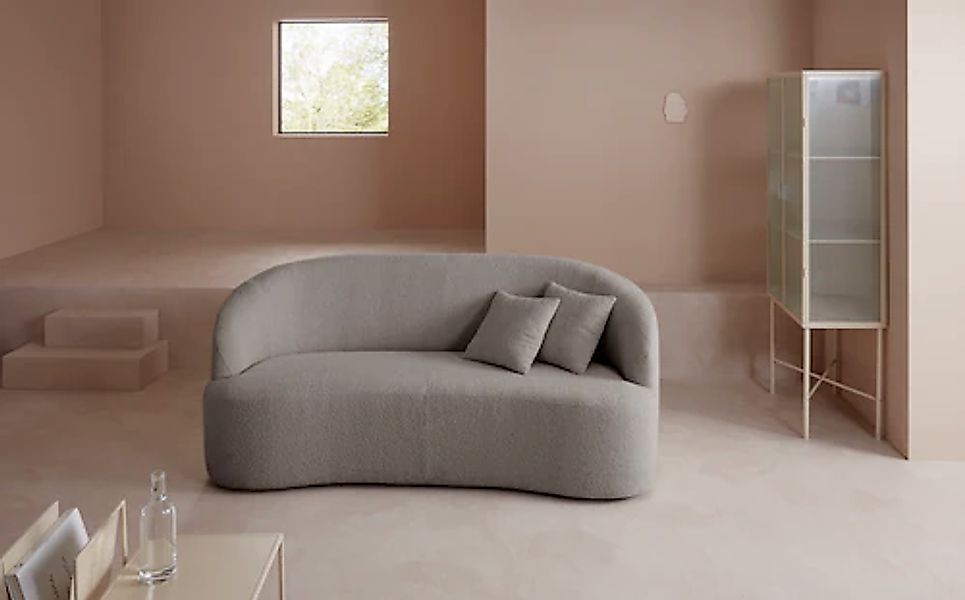 LeGer Home by Lena Gercke 3-Sitzer "Dilara" gerundete Rückenlehne und Front günstig online kaufen