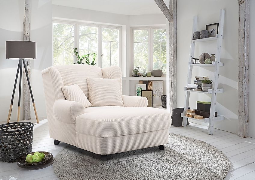 Home affaire XXL-Sessel Oase, mit Wellenunterfederung günstig online kaufen