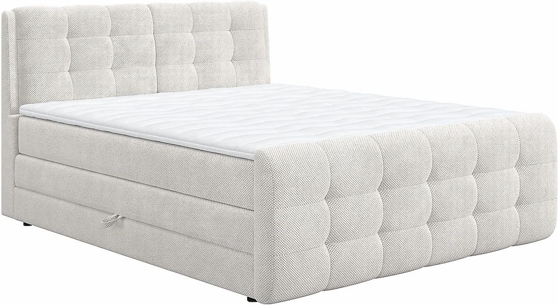 COTTA Boxspringbett "Fort mit Bettkasten, inkl. Topper" erhältlich in versc günstig online kaufen