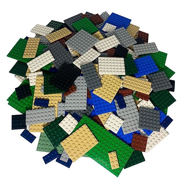 LEGO® Spielbausteine LEGO® Platten Bauplatten Bunt Gemischt NEU! Menge 50x, günstig online kaufen