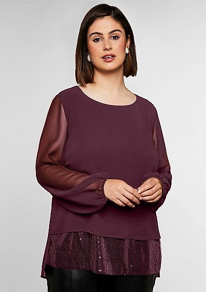 Sheego Klassische Bluse Tunika günstig online kaufen