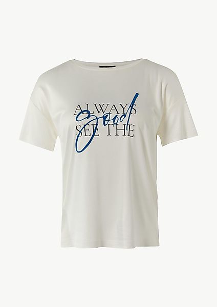 Comma Kurzarmshirt Jersey-T-Shirt im Relaxed Fit günstig online kaufen
