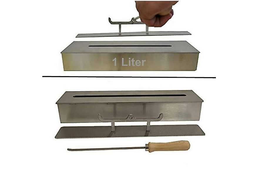 Kaminbau Mierzwa Echtfeuer-Dekokamin Brenngel & Bio-Ethanol Brenner Edelsta günstig online kaufen