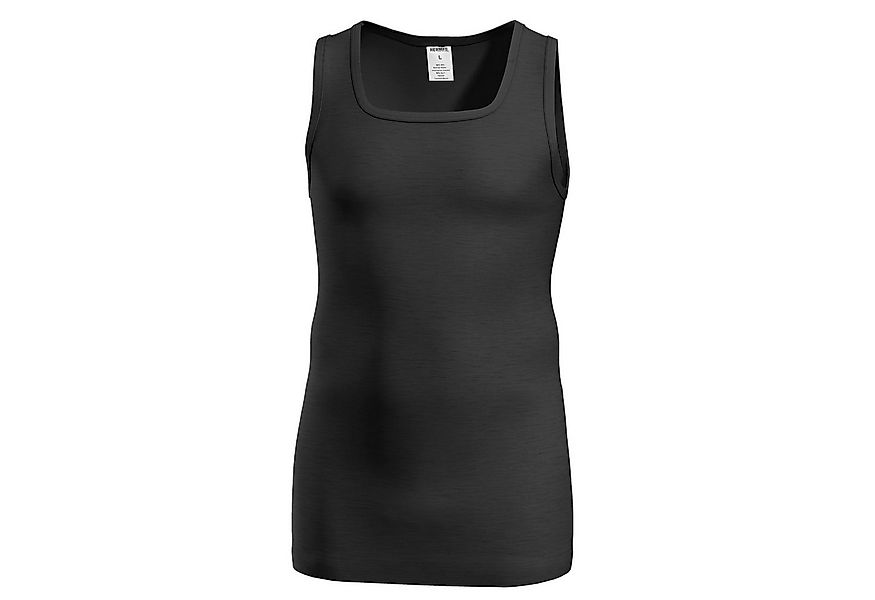 HERMKO Achselhemd 40025 Herren Tank Top Merinowolle / Tencel Basic Unterhem günstig online kaufen