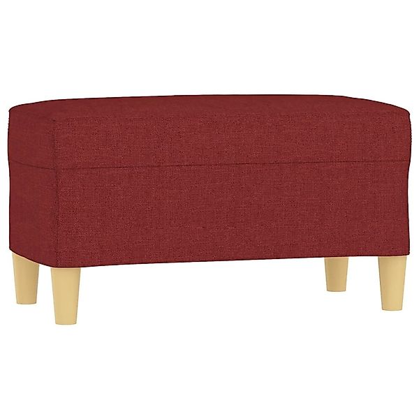 vidaXL Sitzbank Weinrot 70x35x41 cm Stoff 349373 günstig online kaufen