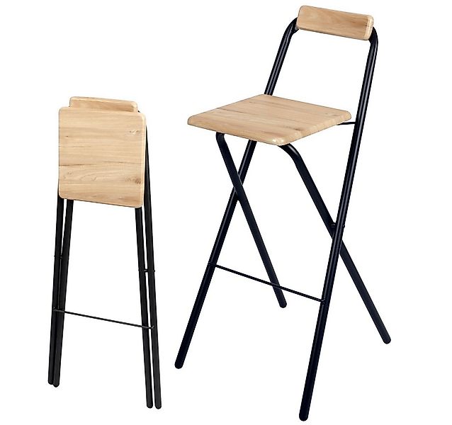 Urban Living Barhocker Bistro Hocker Hochstuhl klappbarer FRIENDS Tresenhoc günstig online kaufen